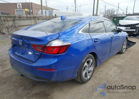 2020 Honda Insight Ex from USA, damaged, VIN 19XZE4F52LE011967